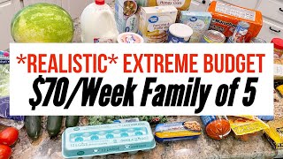 EXTREME BUDGET FAMILY MEALS for a WEEK // CHEAP & EASY RECIPES for BREAKFAST, LU