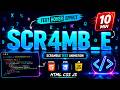 Text Scramble Effect with Pure CSS & JS 🔥 | Mind Blowing Hover Animation