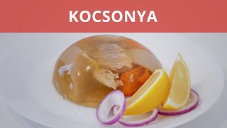 Kocsonya videó recept