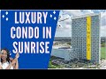 SUNRISE FLORIDA-  LUXURY CONDO TOUR ( Metropica Luxury Condo)