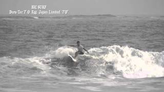 NOBU OSAWA rides BIC SURF  Dura-Tec 7'0\