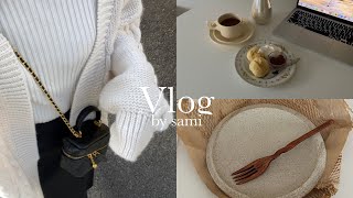 （vlog)またまた食器を購入した日/パン屋さん🍞/スコーン/おうちカフェ