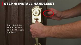 Kwikset® Montara™ Handleset Installation