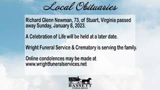Obits for January 12, 2023