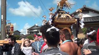 八重垣神社祇園祭 西本町 連合渡御 京葉銀行前