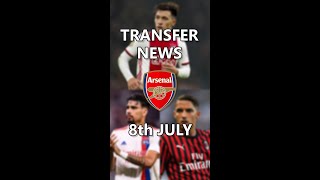 #shorts Arsenal Transfer News Roundup, 8th July 2022