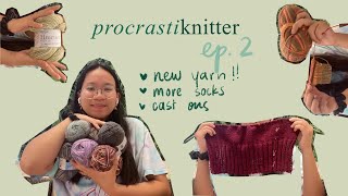 berroco comfort sock, sock knitting, new projects | procrastiknitter ep 2