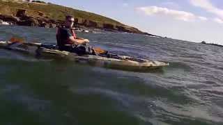 Feelfree Moken 12.5 Fishing Kayak in Plymouth Sound