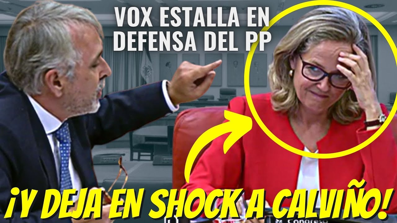 VOX Sale En DEFENSA Del PP Frente A Los ATAQUES Del PSOE ¡Y DEJA ...