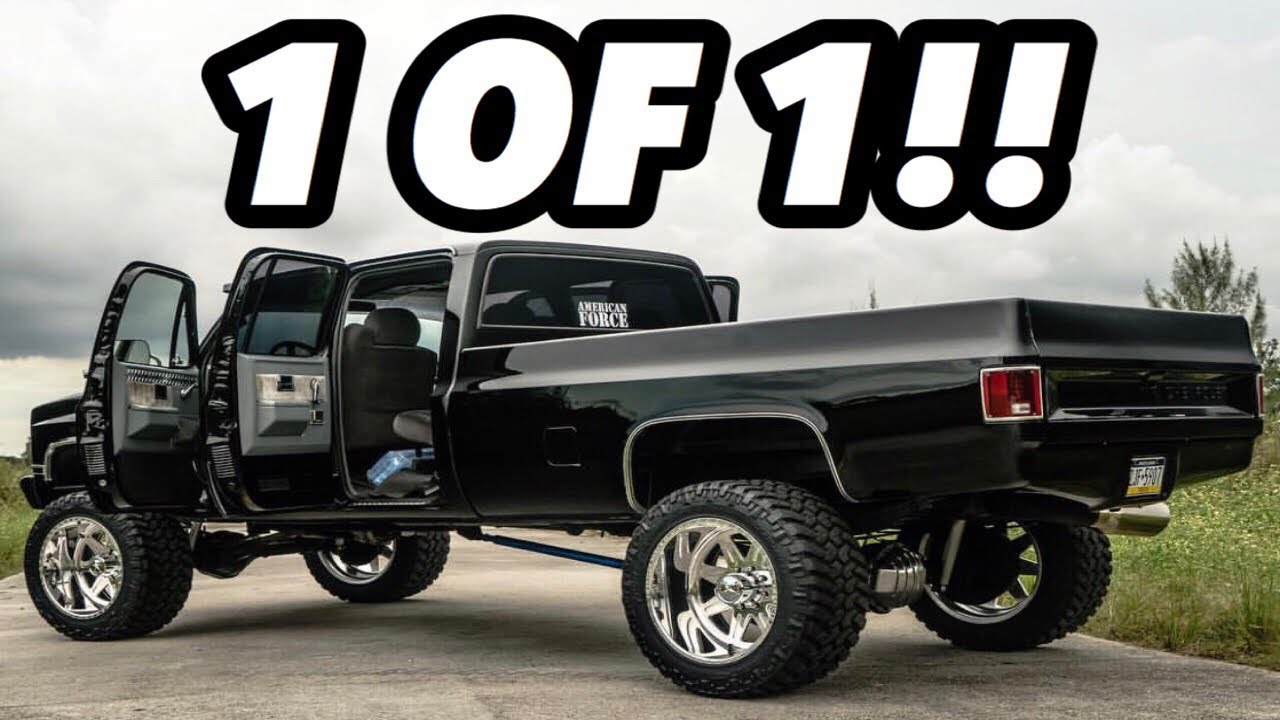 CLASSIC Style With MODERN Grunt! *LBZ Swapped Crew Cab Square Body ...