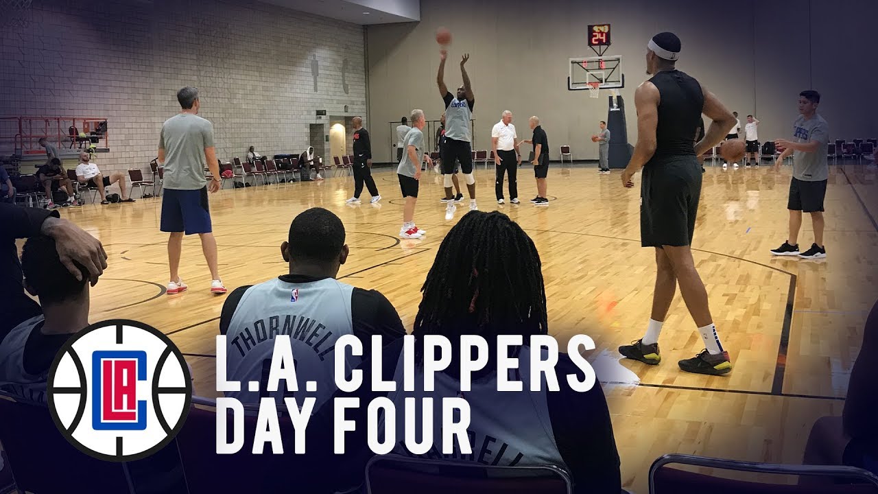 2018 L.A. Clippers Training Camp Interviews: Day 4 - YouTube