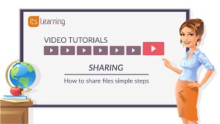 itslearning Tutorial: How to share files in simple steps 2019