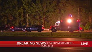 Coroner responding to crash on I-26 in Spartanburg Co.