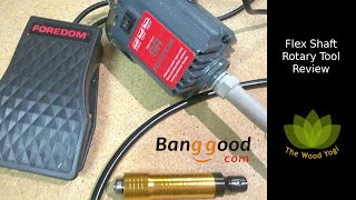 Flex Shaft - Rotary Tool - Banggood Review - Woodworking - Jewellery Making