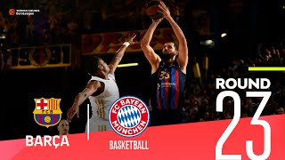 Higgins wins it for Barca!  |  Round 23, Highlights | Turkish Airlines EuroLeague