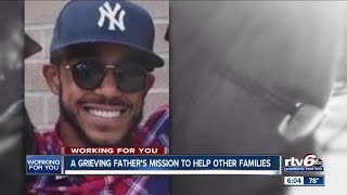 A grieving father's mission to help other families