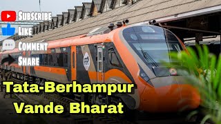 Successful Trail run Of Tata to Berhampur Vande Bharat Express reached at Berhampur । Berhampur।