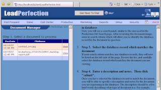 LeadPerfection Demo - Document Imaging