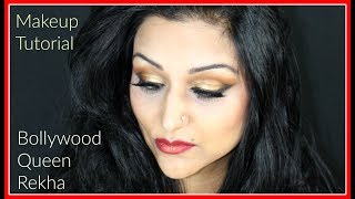 Makeup Tutorial Bollywood Icon Rekha Umrao Jaan pt 1