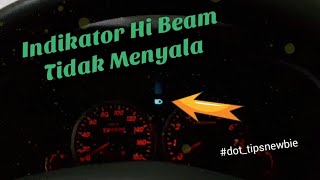 Mengatasi Indikator Lampu Jauh tidak MENYALA di Avanza OLD setelah pasang Relay set  #dot_tipsnewbie