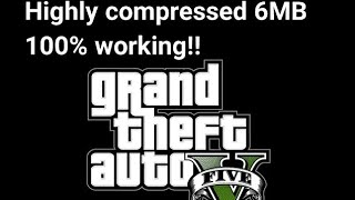 Gta 5 highly compressed pc download 100% working!!