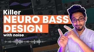 How To Create Neuro Noise Bass (Simple \u0026 Easy) - VITAL Tutorial