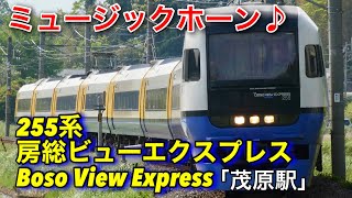 255系 新宿わかしお ミュージックホーン　japan railway 255 series Boso View Express Music Horn