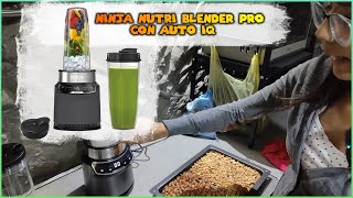 Licuadora Ninja Nutri Blender Pro de 1100 W Auto IQ CL401A Procesadora de alimentos #blenderreview