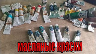 Масляные краски|Какие масляные краски выбрать новичку|живопись маслом