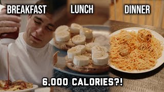 Everything a D1 Heavyweight Wrestler Eats In a Day