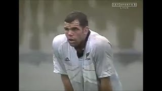 Anton Oliver's first international tries vs Scotland 2000