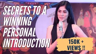 TIPS FOR A WINNING PERSONAL INTRODUCTION (PAGEANT EDITION) | Nikita Tanwani