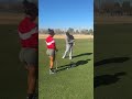 working to create better positions into impact golf