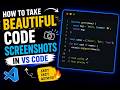 💻📸 How to Take Code Screenshots in Visual Studio Code | ✨ CodeSnap Extension