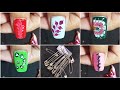 safety pin hacks nailart🤩💅 बिना किसी भी Tool के घर में उपलब्ध चीजो से करे आसान नेलआर्ट #notools #art