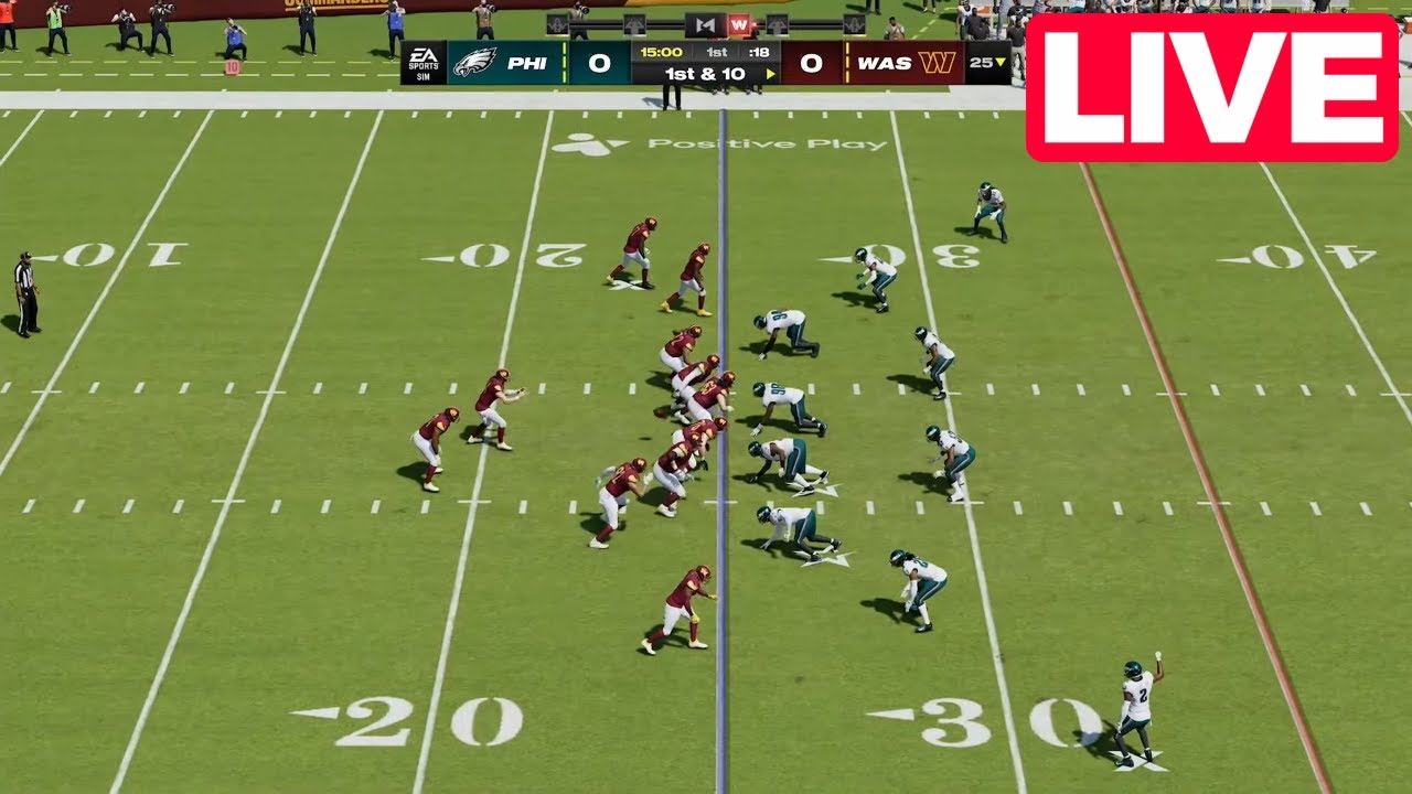 🔴LIVE NOW! Philadelphia Eagles Vs Washington Commanders | Week 8, 2023 ...