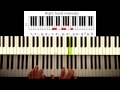 How to play: Eminem - The real slim shady. Original Piano lesson. Tutorial by Piano Couture.