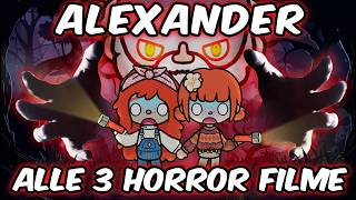 🚨 ALLE 3 ALEXANDER HORROR FILME IN EINEM VIDEO 🔪 DEUTSCHE GRUSEL TOCA BOCA STORY ⚠️ MEGA LANG!