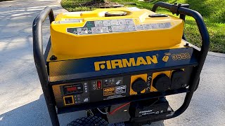 Firman Remote Start Gas Portable Generator