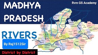 Rivers of madhyapradesh मध्यप्रदेश की नदियां By Raj1512Sir ||MPPSC For All compititive Exam #mpgkgs