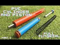 PVC Airsoft Shotgun [Part1] - Making of DIY Airsoft Cylinder and Piston