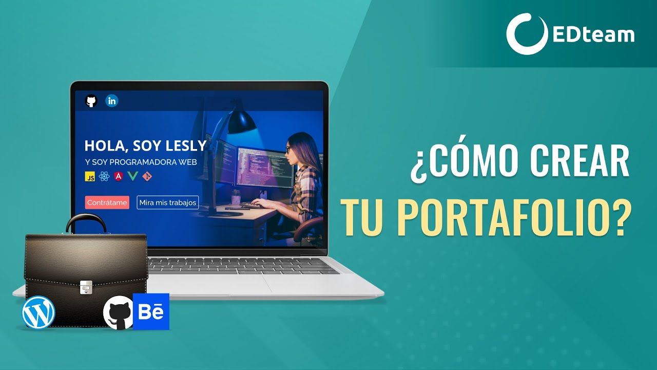 ¿Cómo Crear Tu Portafolio Para Conseguir Trabajo? - YouTube