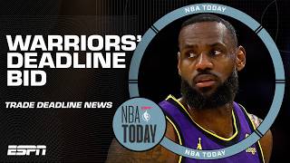 Dissecting the Warriors' unsuccessful trade deadline bid for LeBron | NBA Today