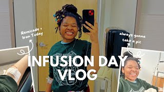 remicade + iron infusion vlog | crohn's disease treatment