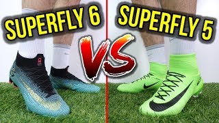 WHICH ONE IS BETTER? - NIKE MERCURIAL SUPERFLY 5 VS SUPERFLY 6 ELITE