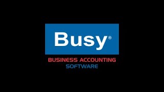 FINAL ACCOUNT IN BUSY ACCOUNTING SOFTWARE