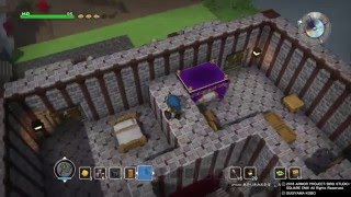 [DQB実況] 屋敷の2階建築！寝室作ります！フリーモードpart17　ドラゴンクエストビルダーズ