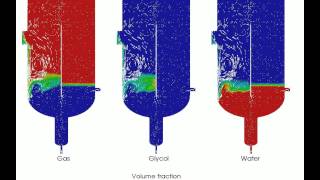 Vertical 3-Phase Flow Separator