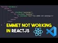 Fix emmet not working in react js in vs code | Enable Emmet support for JSX in Visual Studio Code