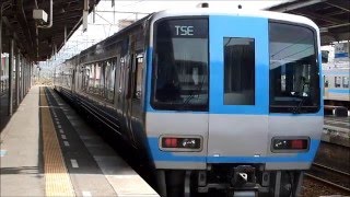 頑張っています　2000系試作車ＴＳＥ　ＪＲ四国